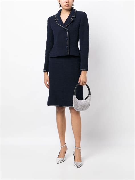 chanel suit sale|pre owned skirt suit sets.